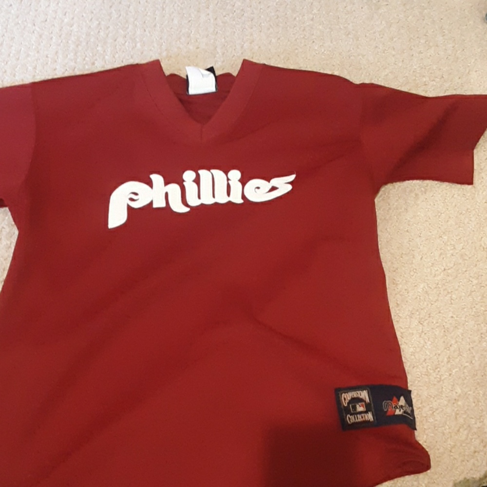 Majestic Phillies warmup jersey